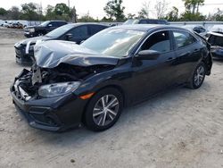 Salvage cars for sale from Copart Riverview, FL: 2020 Honda Civic LX