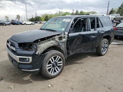 Salvage cars for sale from Copart Denver, CO: 2022 Toyota 4runner Limited