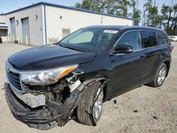 Toyota Highlander salvage cars for sale: 2014 Toyota Highlander Limited