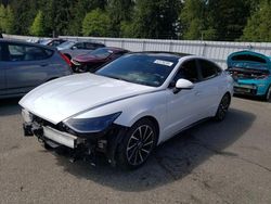 Salvage cars for sale from Copart Arlington, WA: 2021 Hyundai Sonata Limited