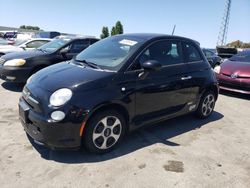 Fiat 500 Electric salvage cars for sale: 2013 Fiat 500 Electric