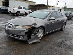 Acura salvage cars for sale: 2007 Acura TL