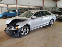 Volkswagen Passat salvage cars for sale: 2012 Volkswagen Passat SEL