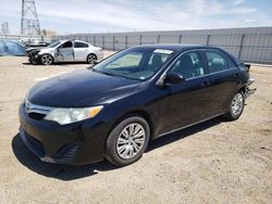 Salvage cars for sale from Copart Adelanto, CA: 2012 Toyota Camry Base