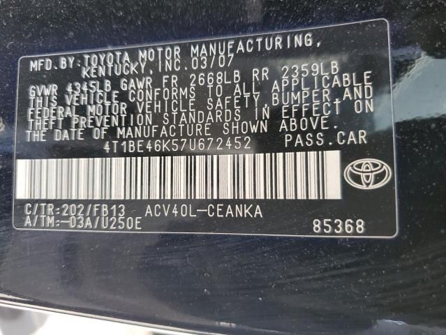 2007 Toyota Camry CE