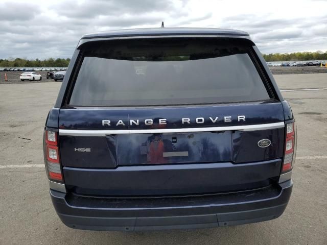 2016 Land Rover Range Rover HSE