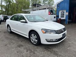 2013 Volkswagen Passat SE en venta en North Billerica, MA