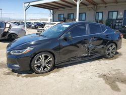 Nissan Sentra SR salvage cars for sale: 2020 Nissan Sentra SR