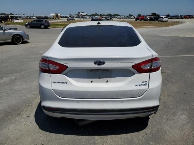 2016 Ford Fusion SE Hybrid