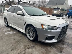 Mitsubishi EVO salvage cars for sale: 2010 Mitsubishi Lancer Evolution GSR