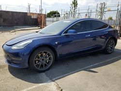 Tesla Vehiculos salvage en venta: 2019 Tesla Model 3