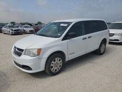 Salvage cars for sale from Copart San Antonio, TX: 2019 Dodge Grand Caravan SE