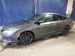 Chrysler salvage cars for sale: 2015 Chrysler 200 S