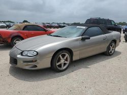 Salvage cars for sale from Copart San Antonio, TX: 2002 Chevrolet Camaro