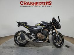 Honda cbr Cycle salvage cars for sale: 2022 Honda CBR500 RA