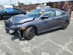 Salvage cars for sale from Copart Wilmington, CA: 2021 Honda Civic Sport