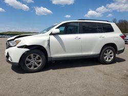 Toyota Highlander salvage cars for sale: 2012 Toyota Highlander Base