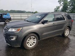 Ford Explorer salvage cars for sale: 2017 Ford Explorer XLT