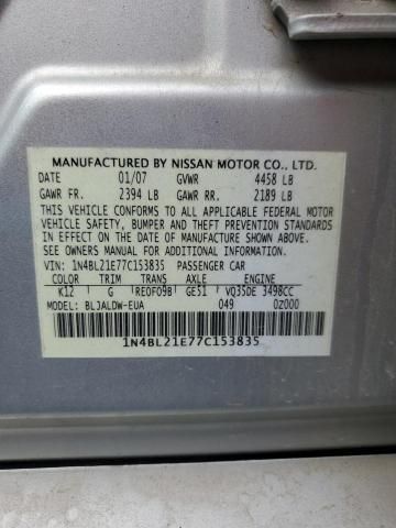 2007 Nissan Altima 3.5SE