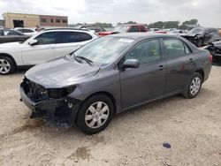 Salvage cars for sale from Copart Kansas City, KS: 2010 Toyota Corolla Base