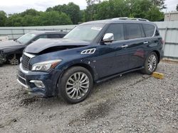 Infiniti QX80 Base Vehiculos salvage en venta: 2017 Infiniti QX80 Base