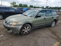 Salvage cars for sale from Copart Woodhaven, MI: 2005 Subaru Legacy Outback 2.5I