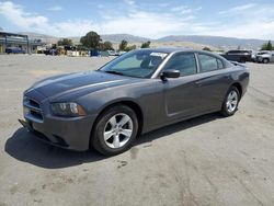Salvage cars for sale from Copart San Martin, CA: 2013 Dodge Charger SXT