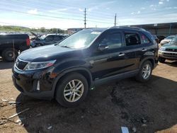 Vehiculos salvage en venta de Copart Colorado Springs, CO: 2014 KIA Sorento LX