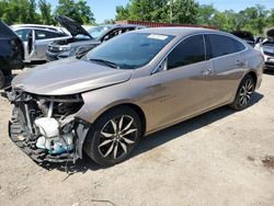 Chevrolet Malibu salvage cars for sale: 2018 Chevrolet Malibu LT