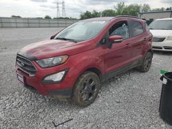 Ford salvage cars for sale: 2018 Ford Ecosport SES