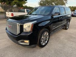 GMC Yukon salvage cars for sale: 2015 GMC Yukon XL Denali