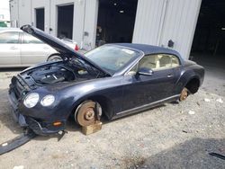 Bentley Continental Vehiculos salvage en venta: 2013 Bentley Continental GTC V8