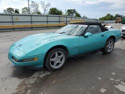 Chevrolet Corvette salvage cars for sale: 1991 Chevrolet Corvette