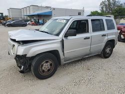 Jeep Patriot Sport salvage cars for sale: 2011 Jeep Patriot Sport