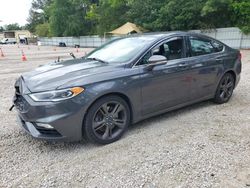 Salvage cars for sale from Copart Knightdale, NC: 2017 Ford Fusion Sport