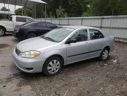 2007 Toyota Corolla CE en venta en Savannah, GA