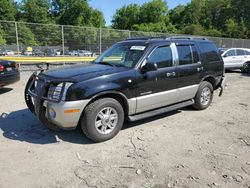 Mercury Mountainer salvage cars for sale: 2002 Mercury Mountaineer