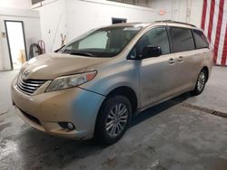 Salvage cars for sale from Copart Northfield, OH: 2011 Toyota Sienna XLE