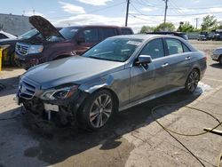 2014 Mercedes-Benz E 350 4matic en venta en Chicago Heights, IL