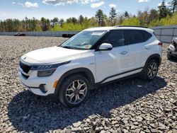 2021 KIA Seltos SX en venta en Windham, ME