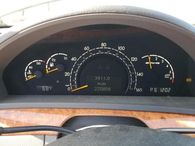 2002 Mercedes-Benz S 55 AMG