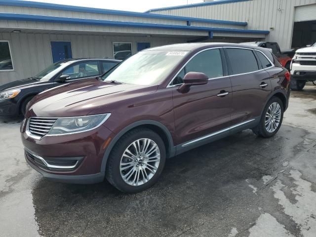 2018 Lincoln MKX Reserve