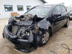 Salvage cars for sale from Copart Pekin, IL: 2012 Nissan Sentra 2.0