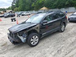 Salvage cars for sale from Copart Knightdale, NC: 2012 Subaru Outback 2.5I Limited