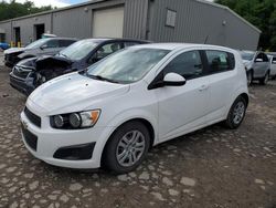 Chevrolet salvage cars for sale: 2016 Chevrolet Sonic LS