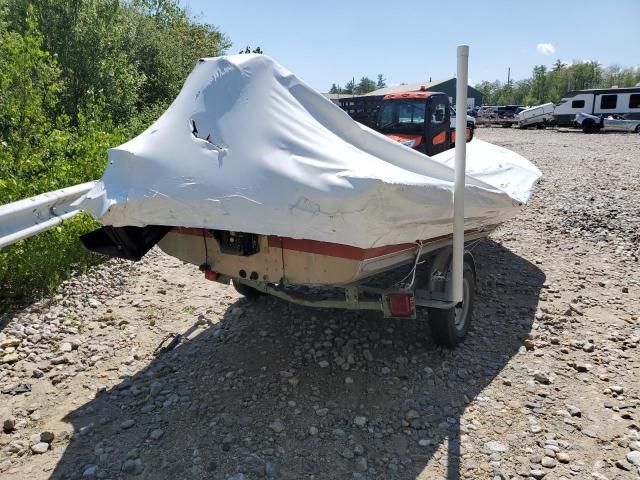 1997 Lund Boat With Trailer