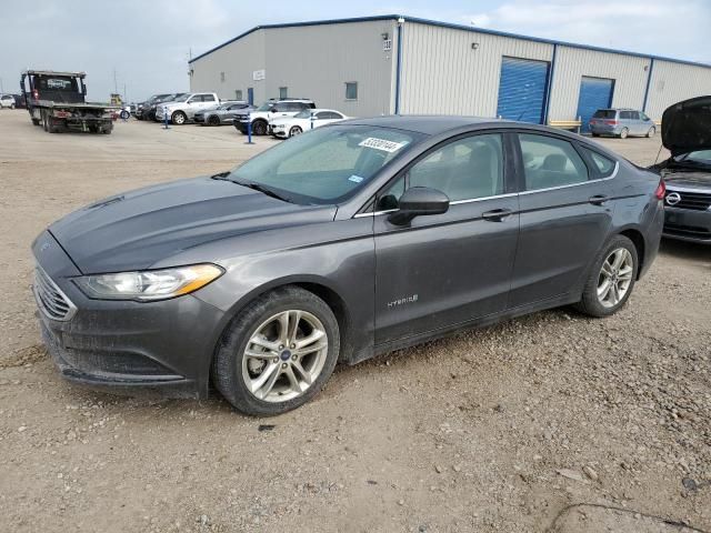 2018 Ford Fusion SE Hybrid