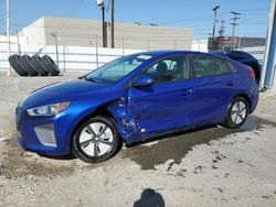 Vehiculos salvage en venta de Copart Sun Valley, CA: 2019 Hyundai Ioniq Blue