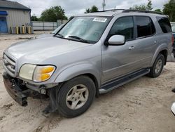 Toyota Sequoia salvage cars for sale: 2002 Toyota Sequoia SR5