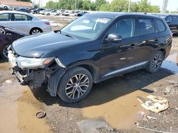 Salvage cars for sale from Copart Columbus, OH: 2017 Mitsubishi Outlander SE